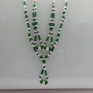 Handmade Set Earrings and Necklace